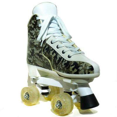 China PE Customized Old Fashioned OEM Adult Roller Skate Professional Quad Adjustable Roller Skates For Women for sale