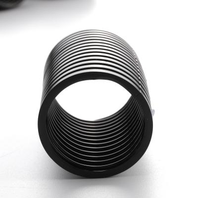 China Wire Protection Customize Color Factory Wholesale Price Black Plastic Corrugated Pipe Plastic Bellows Pipe for sale