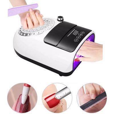 China 2 In 1 2 In 1126 W Nail Lamp 60W Vacuum Cleaner For All Gel Curing With LCD Screen 4 Timer Setting for sale