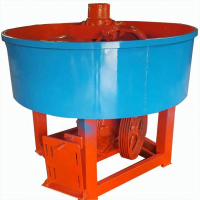 China Easy Working Type Pan Mixer / Construction Site Simple Small Vertical Concrete Mixer for sale