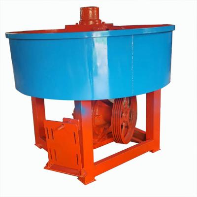 China Construction site portable pan mixer concrete, 350l concrete pan mixer, pan mixer for interlock block for sale