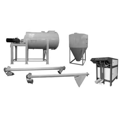 China 2-5T/h portable single dry mix mortar production line adhesive dry ceramic tile mortar mixer machines for sale for sale