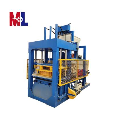 China Construction material shops QT4-10 Para maquina hacer ladrillos ecologicos block making machine concrete interlocking block machine for sale