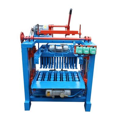 China Building Material Shops QMJ4-35 Widely Used Interlocking Concrete Hollow Cement Brick Block Making Machine Price For Sale In USA for sale