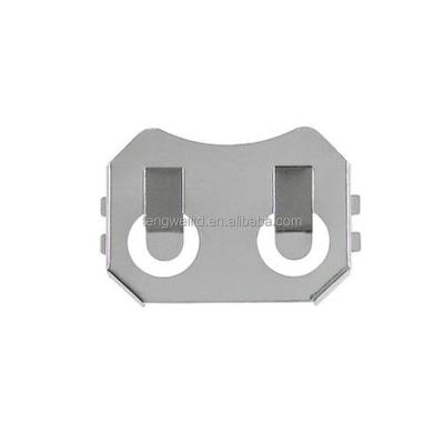 China CR2032 Metal Battery Holder Case Battery Holder 2032 Coin Cell Holder Clips Contacts for sale