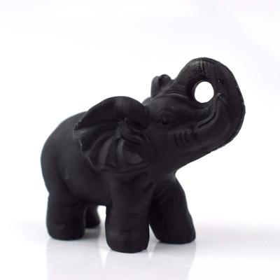 China China Crystal Carved Animal Quartz Gem Natural Cheap Crystal Elephant For Gifts for sale