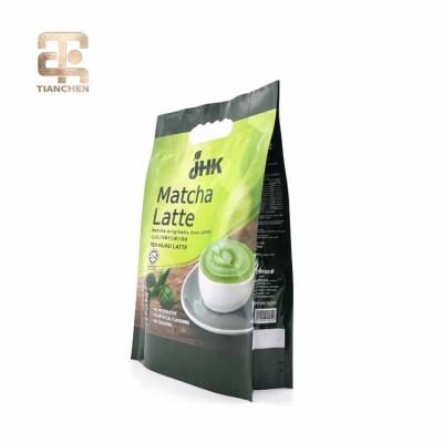 China Moisture Proof Eco Friendly Custom Aluminum Foil Tea Packet Packaging Bags With Logo for sale