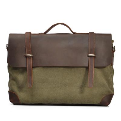 China Mini Casual Wax Shoulder Bag Men Canvas Casual Waterproof Shoulder Bag Mini Leisure Oil Messenger Bag for sale