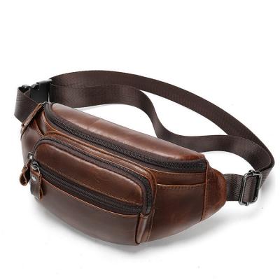 China Retro Multifunctional Leisure Men's Outdoor Chest Waist Bag for sale