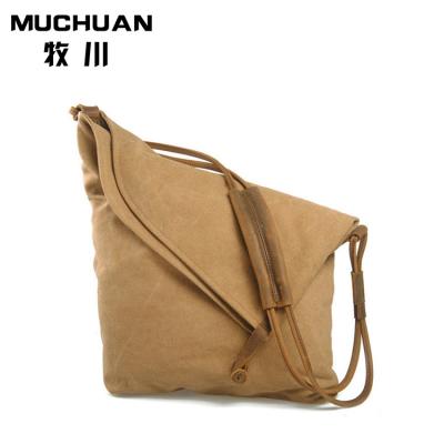 China Small Cool/Literary Women Shoulder Cross - Body Sling Bag Laptop Canvas Messenger Bags for sale