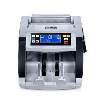 China New LCD Automatic Detecting Currency Counting Machine Note Counter Bill Cash Counting Machine Currency Detector Machine for sale