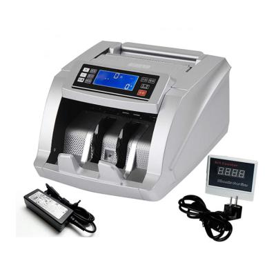 China Libiya Currency Counter Machine Single Bill Checker Customized MG IR World Banknote Cashier Counter UV with 12 Rollers for sale