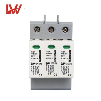 China Electronic Equipment Wholesale T1T2 Surge Protection Device 1000v DC 3pole SPD for sale