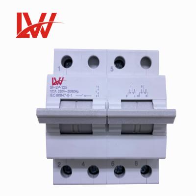 China Automatic ON-OFF-ON Dual Power Transfer Switch 4Poles 63A 80A 100A 125A Modular Manual Inverter for sale