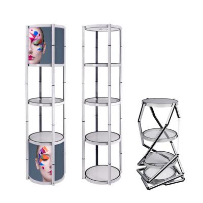 China Retractable Customized Modular Twist Tower Quickly Assemble For Trade Show Equipment for sale