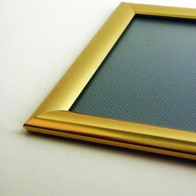 China Aluminum Alloy Gold Material Aluminum Clip A3 A4 Instant Open Poster Frames Show Frame Display Drawstring Snap Frames Prices for sale