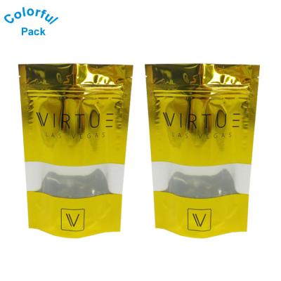 China Disposable Custom Zipper Smell Proof Child Resistant Pouch Packaging With Hot Sale for sale