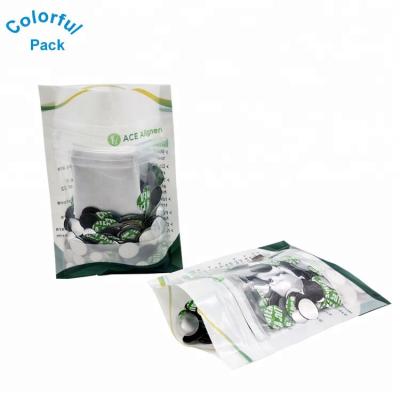 China PE Moisture Proof Heavy Duty Transparent Free Samples Child Plastic Packaging Gusset Bag Side Engraving Printing Moisture Proof Zipper Top for sale