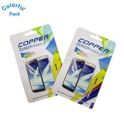 China Cell Phone Accessary Packing Bag Disposable Phone Case Packaging With Ziplock for sale