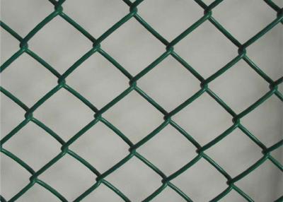 Chine Chain Link Wire Mesh Fence / Wire Mesh Chain Link Fence en alliage d'aluminium Fil PVC revêtu de trous carrés à vendre