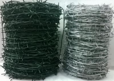 China El cable de púas revestido con PVC galvanizado con protección óptima de 20 g/m2-200 g/m2 de zinc en venta