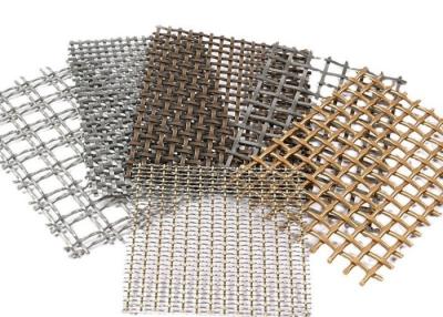 China Special Metal Stainless Steel Crimped Wire Mesh Lock Crimp Wire Mesh for sale