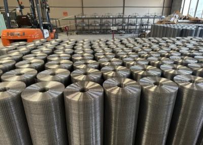 China 2''-4'' Bright Stainless Steel Welded Wire Mesh Rolls For Construction And Industrial for sale