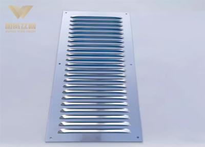 China Ventilation 304 Stainless Perforated Sheet SS Louver Punching Metal Gutters Mesh Plate for sale