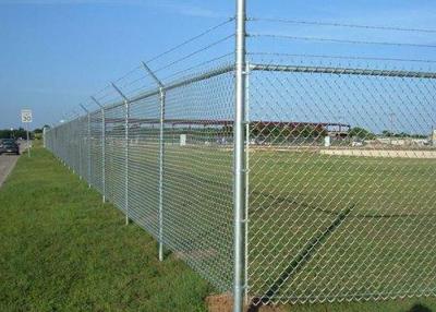 Cina Recinzione temporanea Pvc Chain Link Mesh Quadrato Forma buco Maglia Dimensione 60*60mm in vendita