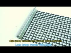 2 Mesh To 635 Mesh Smooth Woven Wire Mesh / Stainless Steel Wire Mesh Flexible Wire Mesh Netting