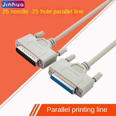 China HDTV DB25Pin Male to Female M/F Parallel LPT Cable 1.5m 3MT DB25 to DB25 cable For Laser Printer DB 25 Parallel Cable for sale