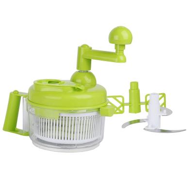 China Viable Multifunctional Ginger Garlic Vegetable Chopper with Salad Spinner for sale