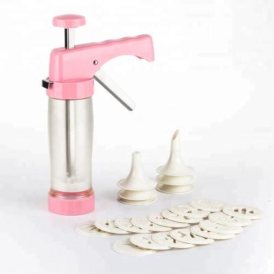 China Good Sustainable Plastic Handles Cookie Press For Amazon Hot Selling for sale