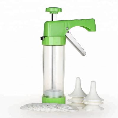 China Sustainable Plastic Super Shooter Cookie Press For Amazon Hot Sale for sale