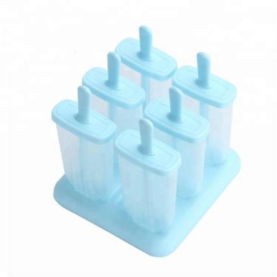 China Viable Custom Ice Pop Lollipop Mold Set of 6 for sale