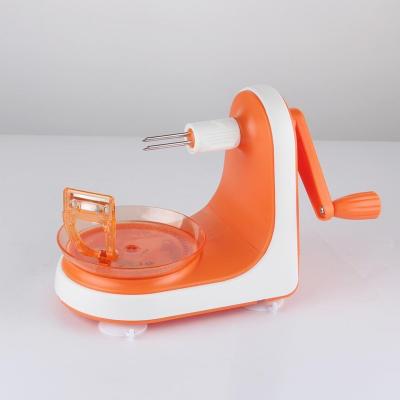 China Amazon Fruit Apple Peeler Hollow Punch Viable Hot Selling Plastic Rotary Manual Slicer For Home Use for sale