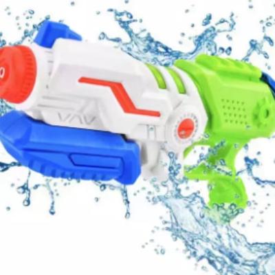 China Outdoor Parent-child Water Gun Summer Pump Toys Children's Beach Water Gun Interactive Pull Back Toys for sale