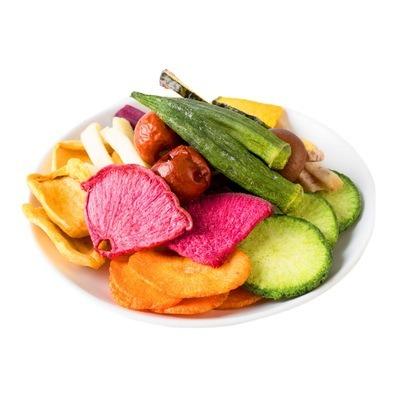 China Vegans Halal Meat Certificate Dried Vegetables Vacuum Fried Vegetable Chips For Wholesale Cheap And Professional OEM for sale