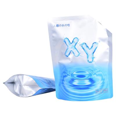 China Aseptic Customized Aluminum Foil Stand Up Pouch Custom Logo Plastic Bag for sale