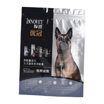 China Moisture Proof High Quality Aluminum Foil Three Side Seal Protein Pockets Nutrition Powder Bag For Pet Food for sale