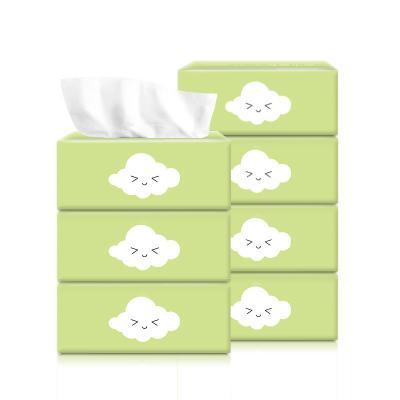 China Virgin Facial Tissue Eco-friendly Soft Comfortable Facial Tissue Making Box Eco Friendly Facial Tissue Paper for sale