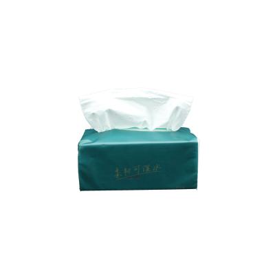 China Custom Made Soft Comfortable 2ply White Box Bamboo Facial Tissue Tissue Paper Bamboo Cloth Eco-friendly for sale