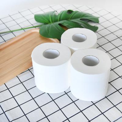 China Virgin wood pulp private label biodegradable 3ply toilet paper wholesale bamboo toilet paper for sale