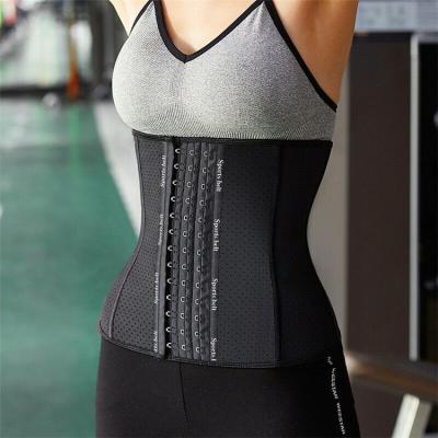 China Best Selling Latex Waist Trainer Women Workout Shapewear Waist Trimmers Body Shaper Shapewear for sale