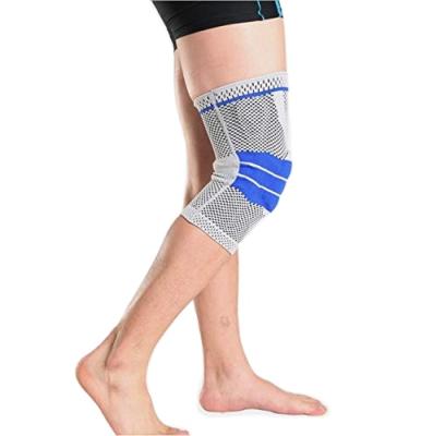 China Knee Brace Knee Compression Sleeve Support with Patella Gel Pad Side Spring Stabilizers for sale