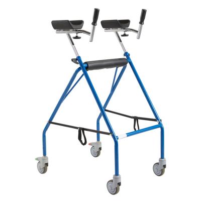 China Exercise Steel Walker Rehabilitation Steel Elder Walker for sale