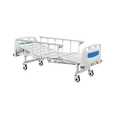 China Metal Two Functions Hospital Manual Care Medical Bed for sale