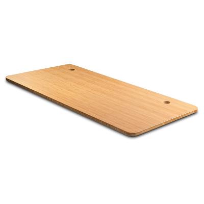 China Modern Bamboo Table Top For Office Home Office 100% Solid Bamboo Ergonomic Desk Standing Bamboo Table Top for sale