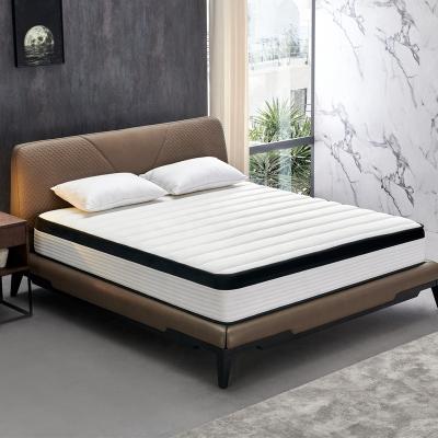 China Quality Memory Foam Mattress Foldable Pocket Spring Mattress Wholesale Customized Soft Knit Fabric Hotel Queen King Size Bed Mattress for sale