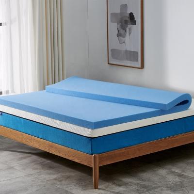 China Wholesale Eco-Friendly Durable Topper Collapsible 2 3 Inch Gel Memory Foam Topper Sale for sale